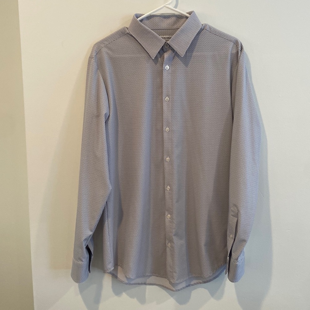 Mizzen+Main Medium Men’s Long-sleeve Dress Shirt